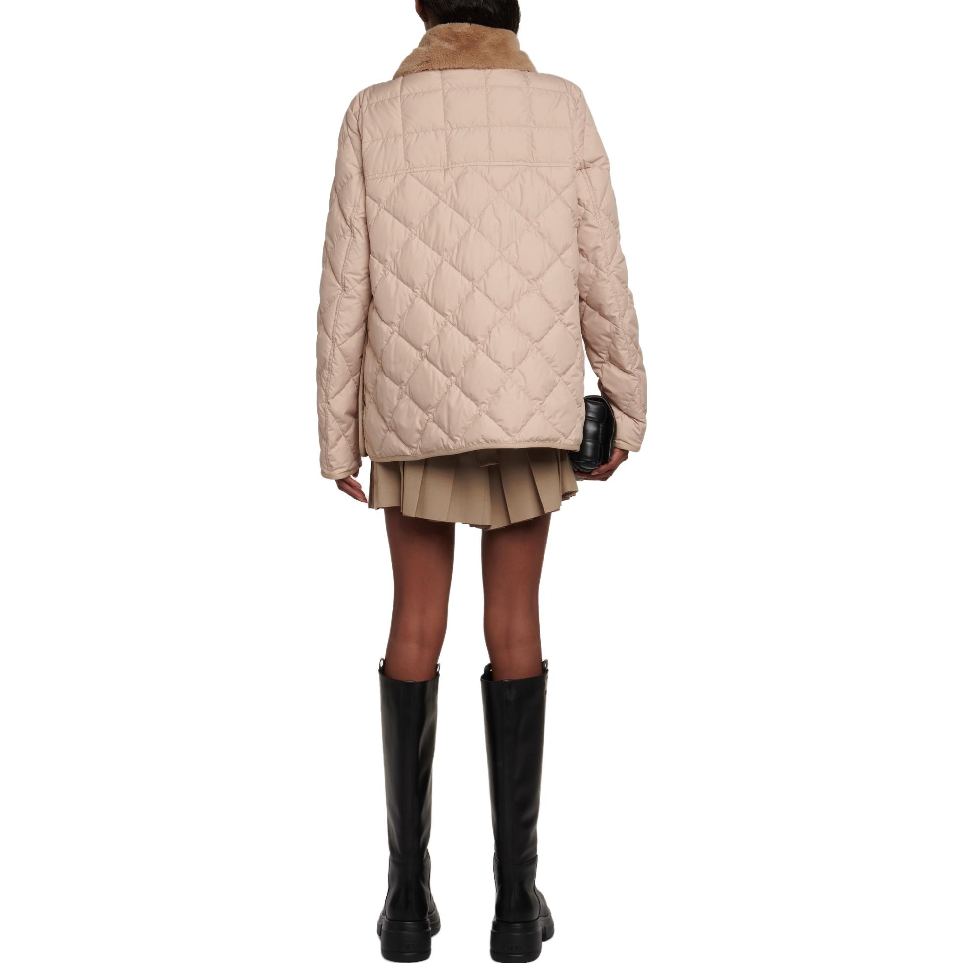 (Women) Moncler  Solid Color Long Sleeve Down Jacket with Single Button Front. I20931A0007154A81222 圖 4