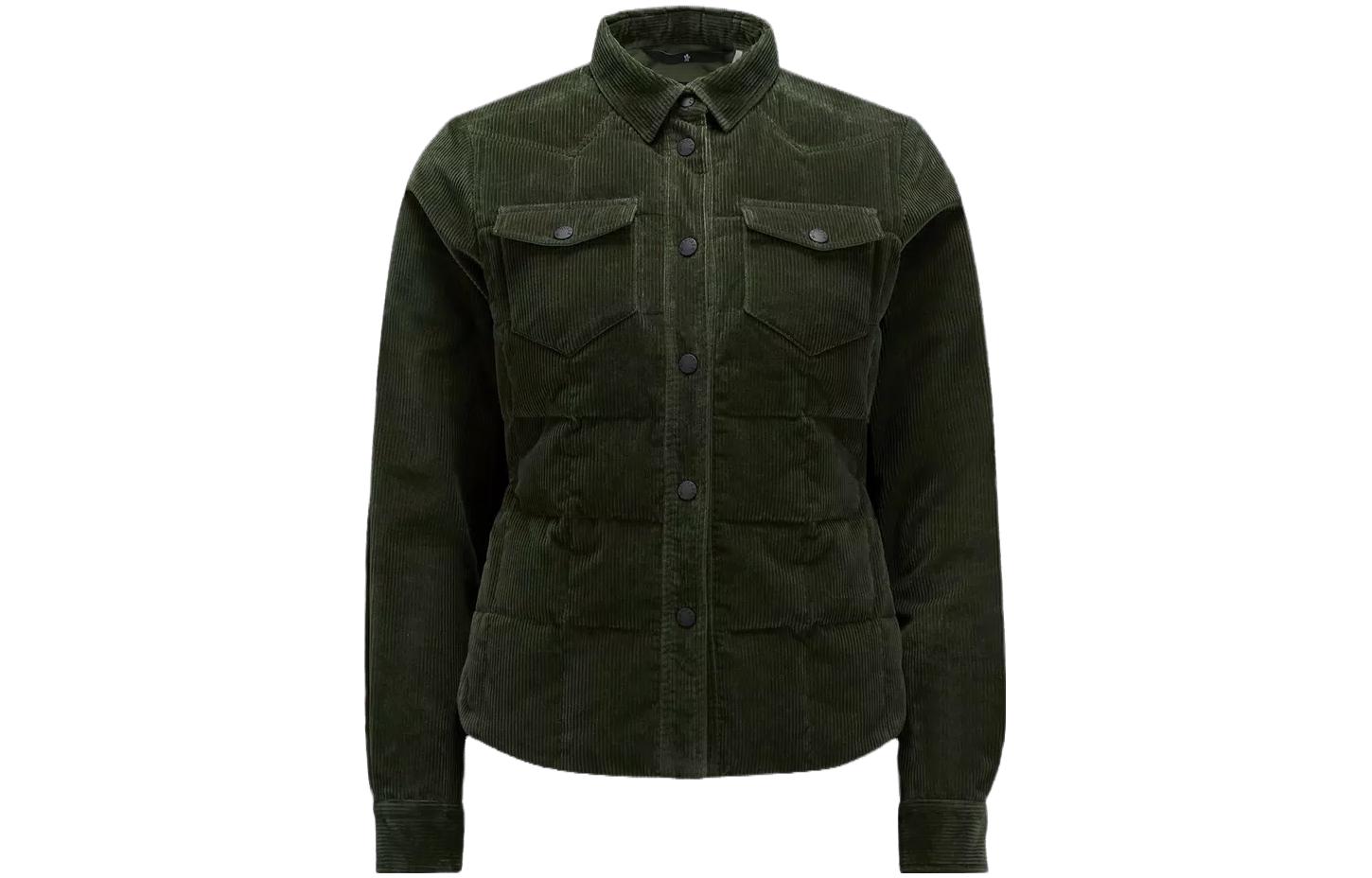 (Women) Moncler  Solid Color Long Sleeve Jacket Coat Green I20981G00001595EO890