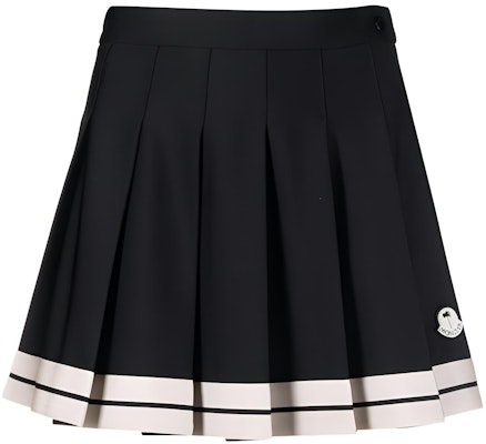 (Women) Moncler Striped Pleated Casual Mini Skirt. H209L2D00001M2485 Buy (Women) Moncler Striped Pleated Casual Mini Skirt. H209L2D00001M2485