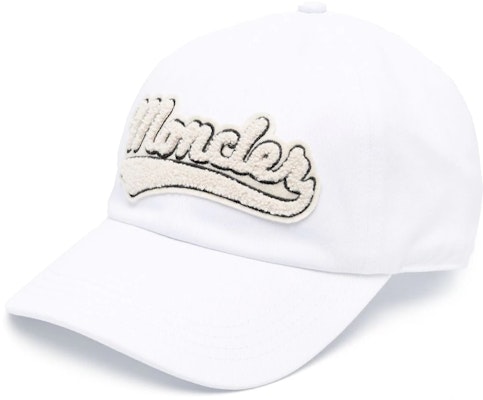(Women) Moncler White Baseball Cap with Logo Patch. I20933B000030U162 Buy (Women) Moncler White Baseball Cap with Logo Patch. I20933B000030U162