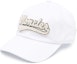 Buy (Women) Moncler White Baseball Cap with Logo Patch. I20933B000030U162