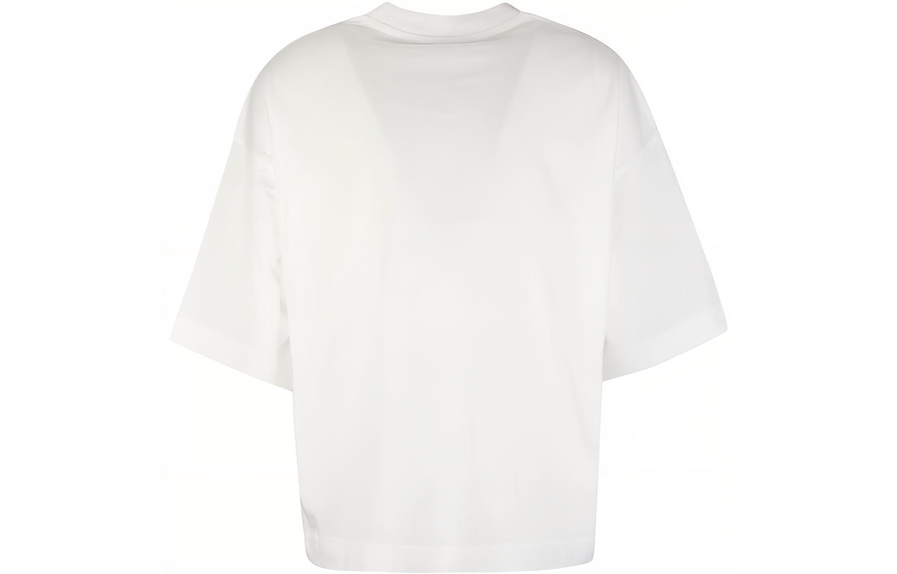 Lookbook (W) Moncler 白色棉質T恤 彩色Logo印花 休閒設計 I10938C00026899SP033