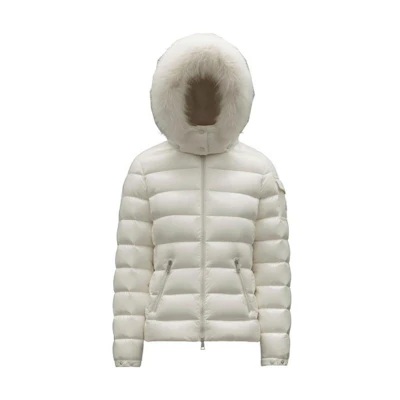 (Women) Moncler White Hooded Long Sleeve Puffer Jacket I20931A001455963V034