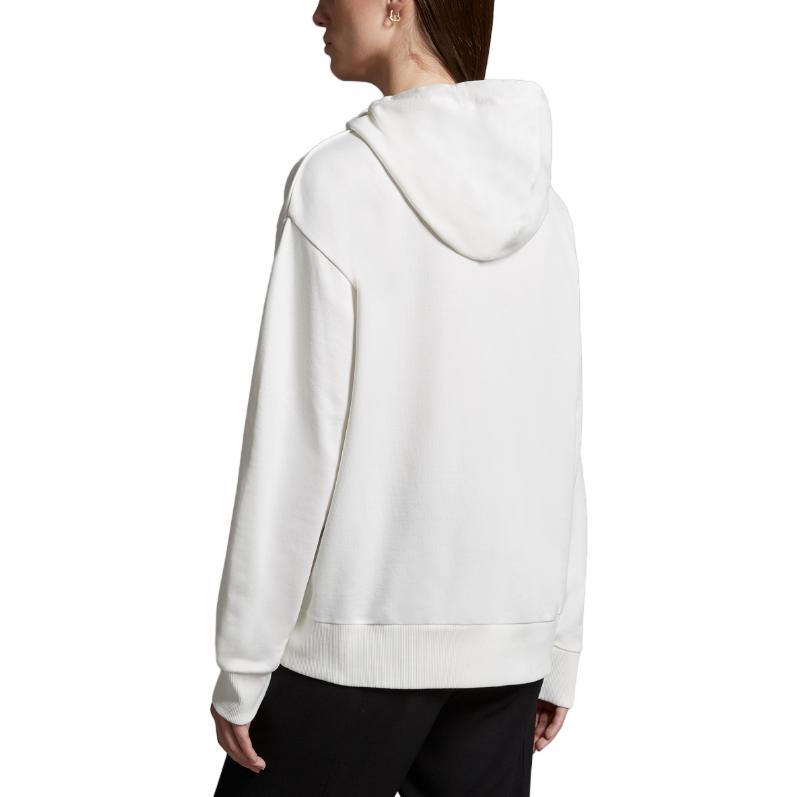 (Women) Moncler  White Hoodie with Letter Embroidery and Drawstring. I20938G0002689A1K034 圖 5