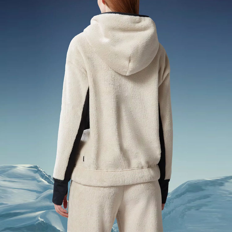 (Women) Moncler  White Hoodie with Letter Print and Pullover Design. I20988G00016809EG268 圖 5