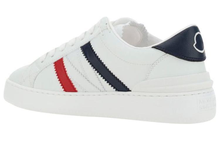 Lookbook (W) Moncler Sepatu Kasual Low Top Kulit Putih Nyaman 4M00220M3126P07