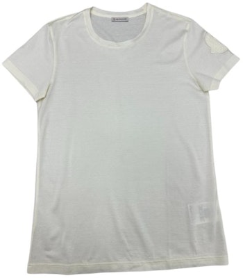 (W) Moncler Baju T Lengan Pendek Grafik Logo Putih. 209380862608390X035 Buy (W) Moncler Baju T Lengan Pendek Grafik Logo Putih. 209380862608390X035