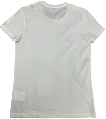(Women) Moncler White Logo Graphic Short Sleeve T-Shirt. 209380862608390X035 Lookbook (Women) Moncler White Logo Graphic Short Sleeve T-Shirt. 209380862608390X035
