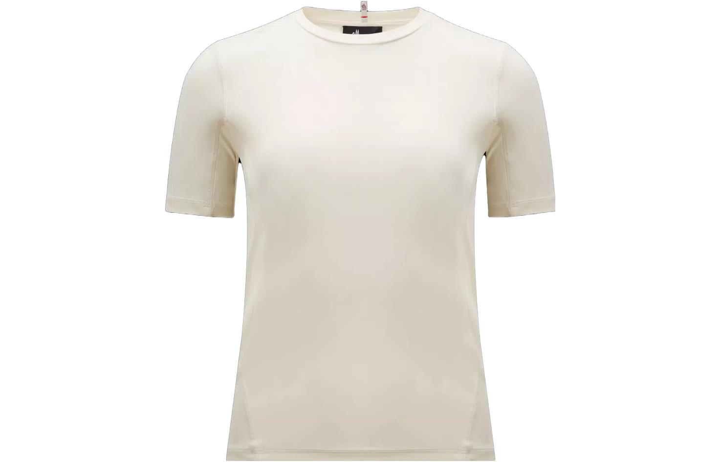 (Women) Moncler  White Short-Sleeve Casual T-Shirt I10988C00004829JP035