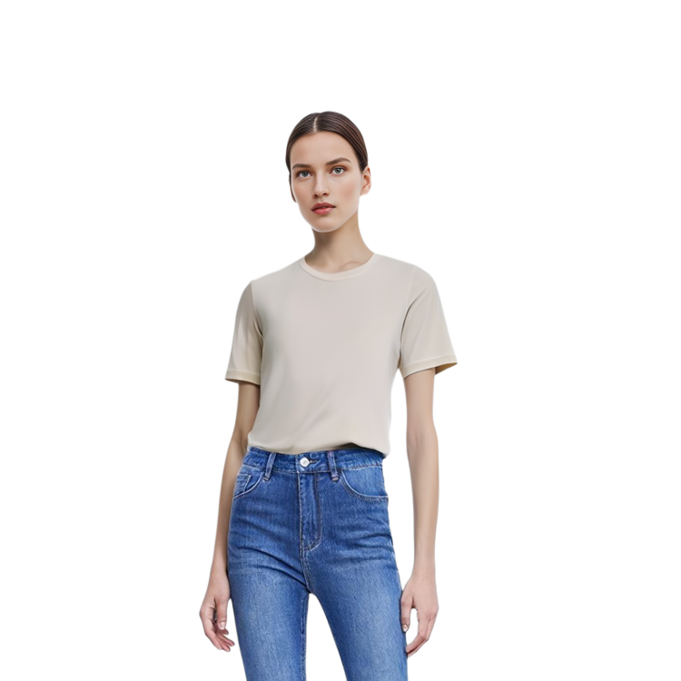 (Women) Moncler  White Short-Sleeve Casual T-Shirt I10988C00004829JP035 圖 5