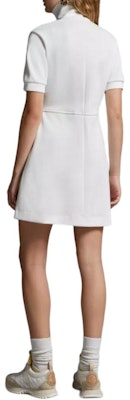 (Women) Moncler White Short Sleeve Slim Fit Polo Dress with Zipper Design. J10938I00011899V9033 Shop (Women) Moncler White Short Sleeve Slim Fit Polo Dress with Zipper Design. J10938I00011899V9033