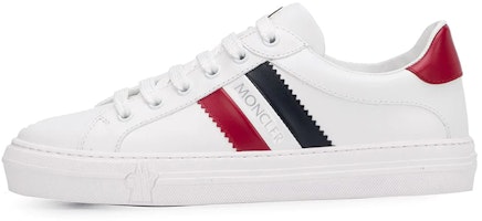 (Women) Moncler 'White Sidestripe Casual Fashion' G109B4M70440019MT002 (Women) Moncler 'White Sidestripe Casual Fashion' G109B4M70440019MT002
