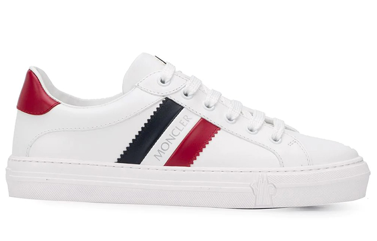 Order (W) モンクレール 白サイドライン カジュアル (Monkurēru Shiro Saidorain Kasuaru) G109B4M70440019MT002