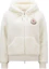 Buy (W) Moncler Jaket Hoodie Putih Ritsleting Solid I20938G0003289A5V034