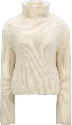 (W) 盟可睐羊毛羊驼高领毛衣白色 I20939F00022M2024034 Buy (W) 盟可睐羊毛羊驼高领毛衣白色 I20939F00022M2024034