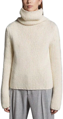 (W) 盟可睐羊毛羊驼高领毛衣白色 I20939F00022M2024034 Lookbook (W) 盟可睐羊毛羊驼高领毛衣白色 I20939F00022M2024034