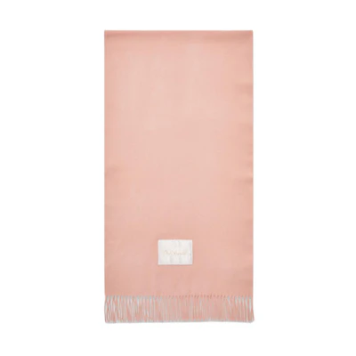 (Women) Moncler Wool Felt Solid Scarf in Pink. J20933C00024595MA51V