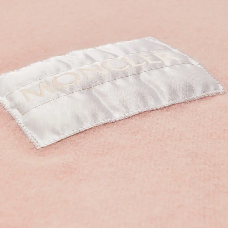 Lookbook (Women) Moncler  Wool Felt Solid Scarf in Pink. J20933C00024595MA51V