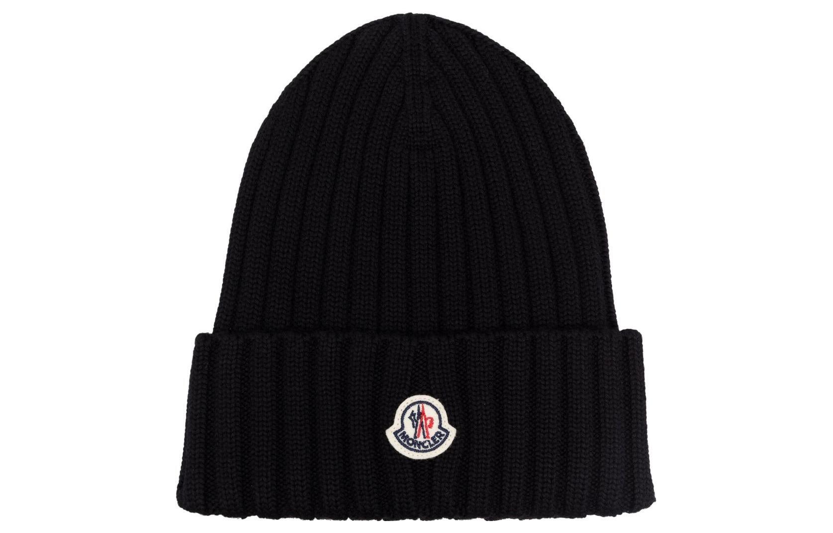 Order (Women) Moncler  Wool Ribbed Knit Beanie Hat. H20933B00037A9327999
