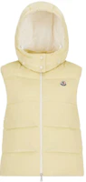 Order (W) Moncler 黃色背心 可拆式帽子與標誌貼章 J10931A00069597C912T