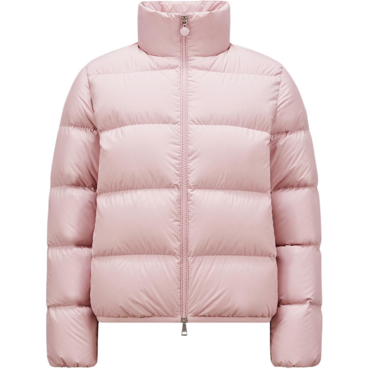 (Women) Moncler Abbadia FW24  Matte Logo Short Down Jacket Light Pink J20931A0000754A8151A 圖 2