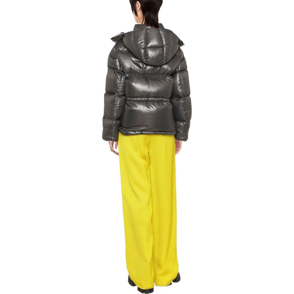 (Women) Moncler Abbaye SS22  Hooded Down Jacket Dark Grey Winterwear. H20931A0006368950921 圖 5