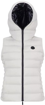 (Women) Moncler ALITERSE Slim Fit Hooded Zipper Down Vest Grey J10931A00022595FK90D Order (Women) Moncler ALITERSE Slim Fit Hooded Zipper Down Vest Grey J10931A00022595FK90D