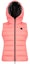Buy (Women) Moncler ALITERSE SS24 Pink Down Hooded Zip Vest. J10931A00022595FK416
