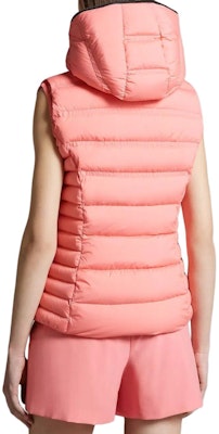 (Women) Moncler ALITERSE SS24 Pink Down Hooded Zip Vest. J10931A00022595FK416 Shop (Women) Moncler ALITERSE SS24 Pink Down Hooded Zip Vest. J10931A00022595FK416