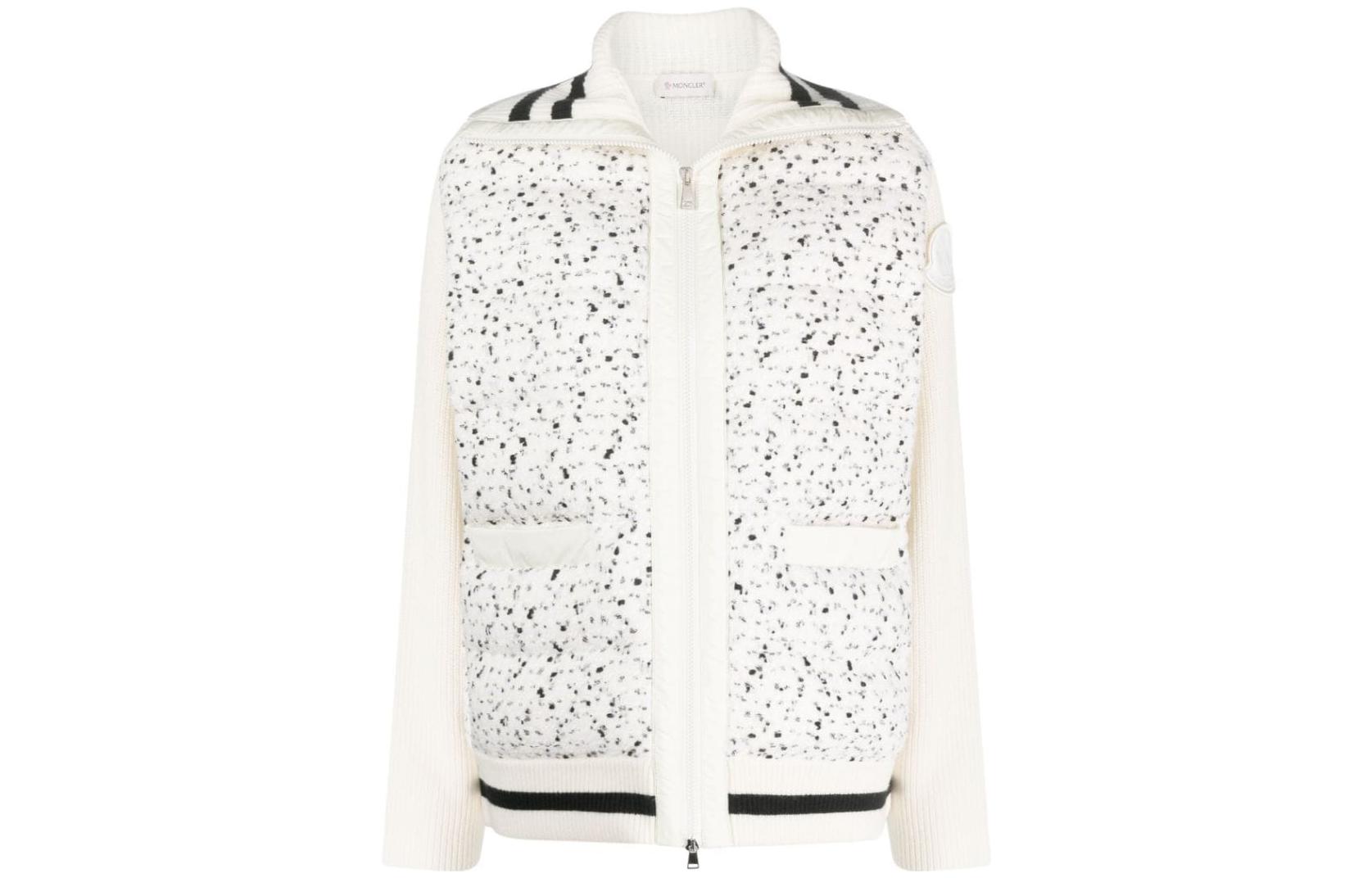 (Women) Moncler All-Over Print  Down Jacket White I20939B00002M1241 圖 2