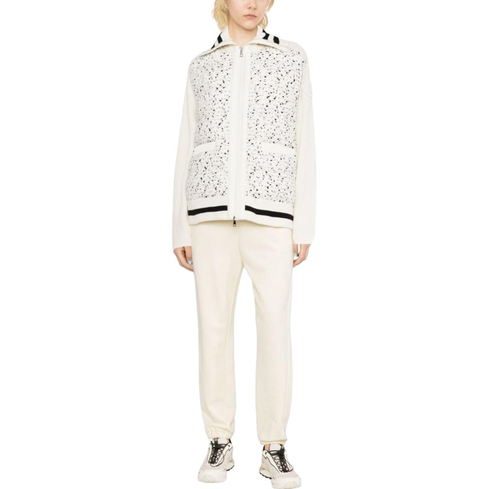 (Women) Moncler All-Over Print  Down Jacket White I20939B00002M1241 圖 3