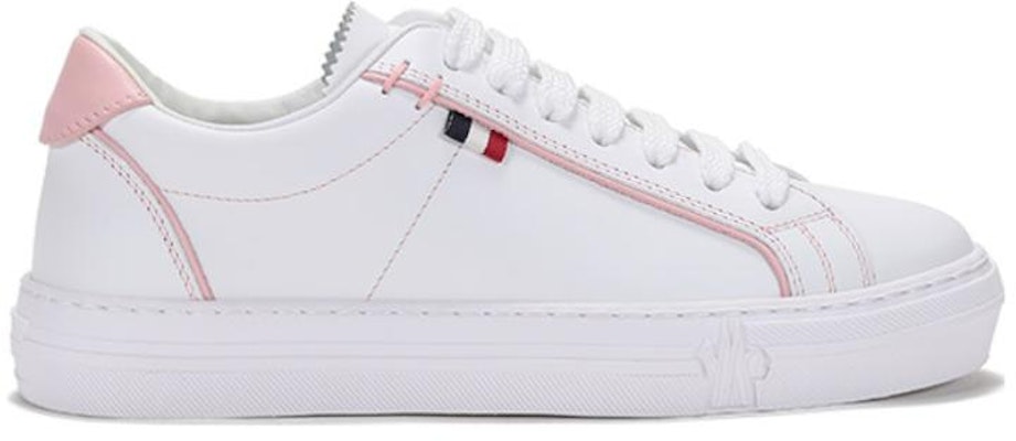 (Women) Moncler Alodie Leather Trainers 'White Pink' G109B4M7110002SRW-002 Order (Women) Moncler Alodie Leather Trainers 'White Pink' G109B4M7110002SRW-002