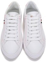 (W) Zapatillas de Cuero Moncler Alodie 'Blanco Rosa' G109B4M7110002SRW-002 Shop (W) Zapatillas de Cuero Moncler Alodie 'Blanco Rosa' G109B4M7110002SRW-002