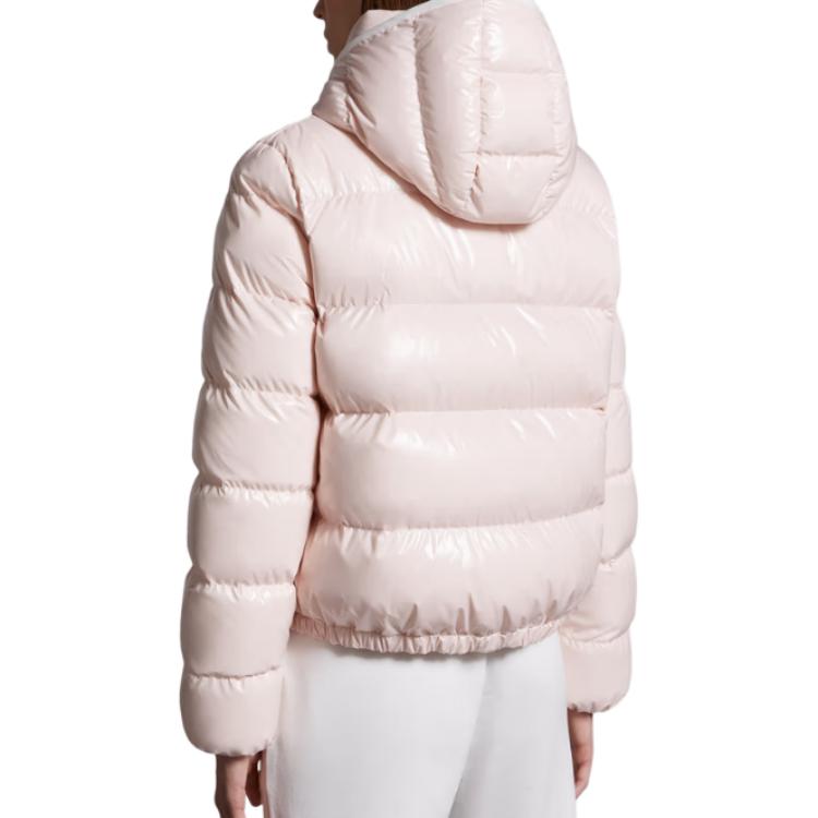 (Women) Moncler Andro Series SS25  Pink Short Down Jacket with Logo Hood. K10931A00078597EU519 圖 4