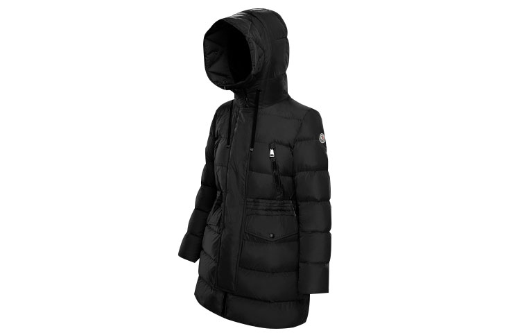 (Women) Moncler Aphroti Black Hooded Down Jacket for Ski Season 0931B51002C0059999 圖 3