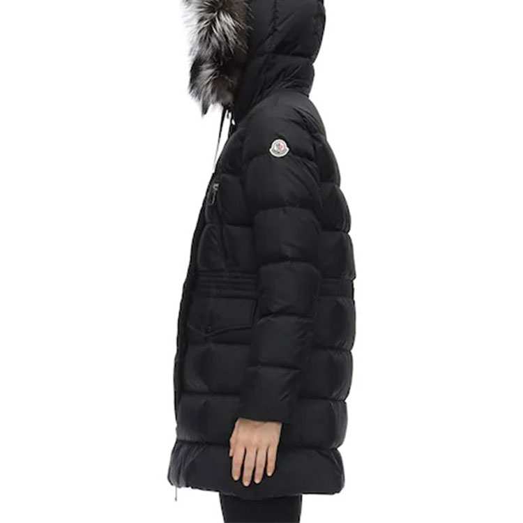 (Women) Moncler Aphroti Black Hooded Down Jacket for Ski Season 0931B51002C0059999 圖 6