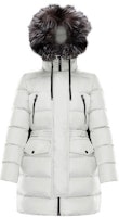 (Women) Moncler Aphroti Classic Mid-Length Hooded Down Coat White Winter 0931B51002C0059034 (Women) Moncler Aphroti Classic Mid-Length Hooded Down Coat White Winter 0931B51002C0059034