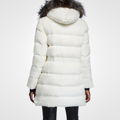 (W) Moncler Aphroti 經典中長款連帽羽絨外套 白色冬季款 0931B51002C0059034 Purchase (W) Moncler Aphroti 經典中長款連帽羽絨外套 白色冬季款 0931B51002C0059034