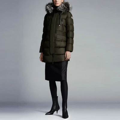 (W) Moncler Aphroti可拆毛領羽絨外套 - 軍綠色. G20931B51002C0059831 Purchase (W) Moncler Aphroti可拆毛領羽絨外套 - 軍綠色. G20931B51002C0059831