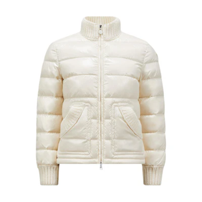 (Women) Moncler Arcelot FW24 Short Waterproof Nylon Down Jacket Beige. J20931A000155963V070