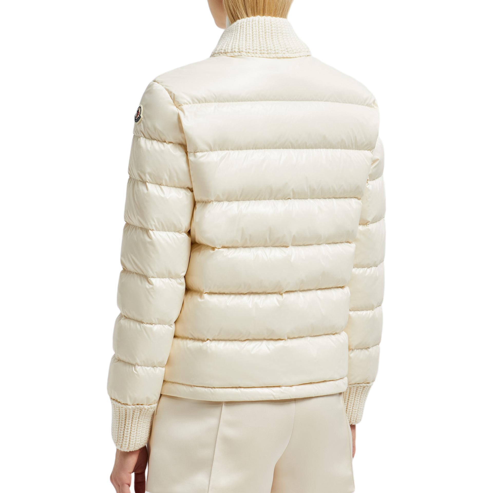 (Women) Moncler Arcelot FW24  Short Waterproof Nylon Down Jacket Beige. J20931A000155963V070 圖 4