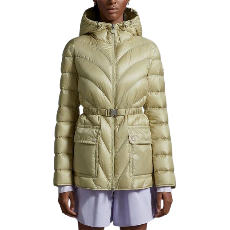 (Women) Moncler Argenno SS24 Beige Quilted Hooded Down Jacket J10931A00068595ZZ200 圖 3