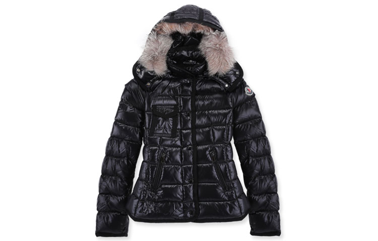 (Women) Moncler Armoise Logo Down Jacket Black. F20931A5390168950999