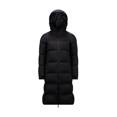 (Women) Moncler Arredoun FW24 Long Waterproof Hooded Down Jacket Black J20931C00004596K7999