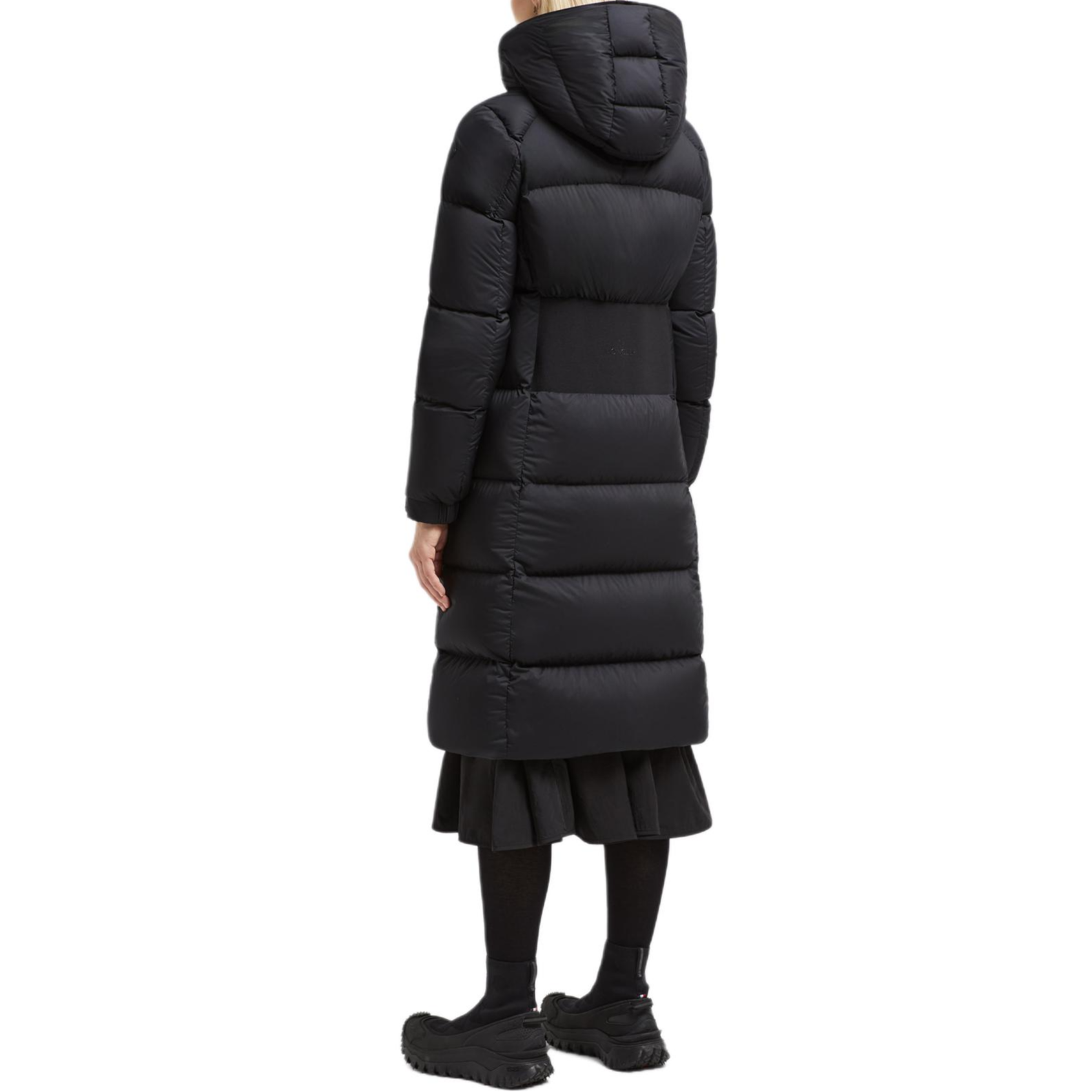 (Women) Moncler Arredoun FW24  Long Waterproof Hooded Down Jacket Black J20931C00004596K7999 圖 4