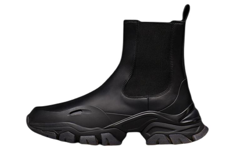 (W) Moncler Ary Chelsea Boot 'Black Leather'