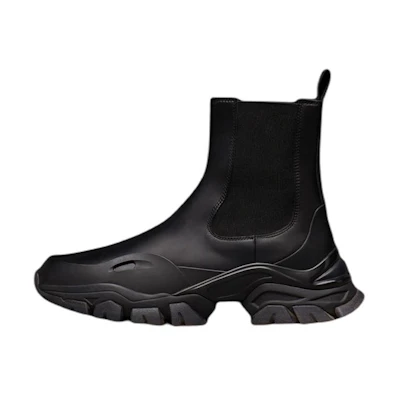 (W) Moncler Ary Chelsea Boot 'Black Leather'
