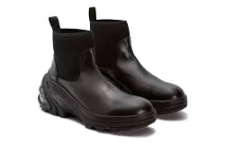 (W) Moncler Ary Chelsea Boot 'Black Leather' 圖 2