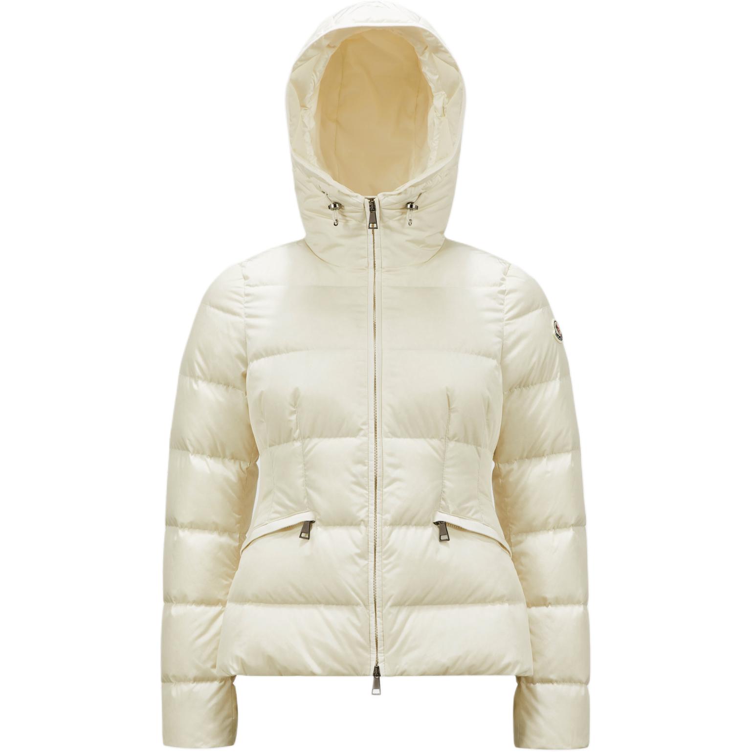 (Women) Moncler Avoce FW24  Ivory Waterproof Slim Fit Hooded Down Jacket. J20931A00151539ZD04A 圖 2