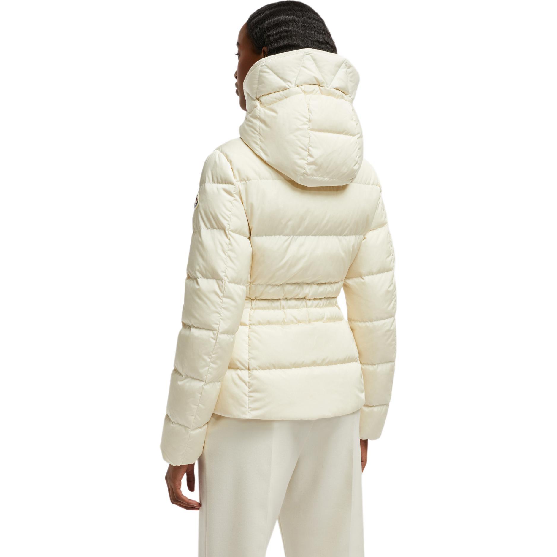 (Women) Moncler Avoce FW24  Ivory Waterproof Slim Fit Hooded Down Jacket. J20931A00151539ZD04A 圖 4